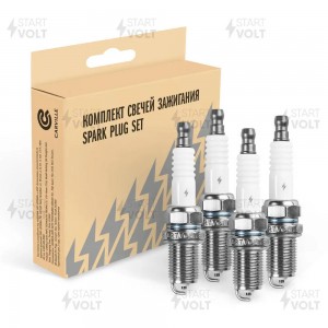 Свеча STARTVOLT VSP 0058 ГАЗ дв 405-409 Евро-3  (к-т) (ан.АУ14ДВРМ, DR17YC) VSP 0058 START VOLT