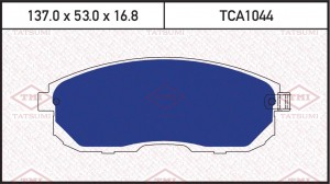 Колодки тормозные дисковые передние NISSAN Teana 03- TCA1044 TCA1044 TATSUMI