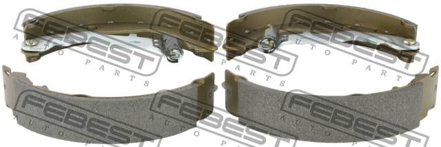 Колодки барабанные RENAULT DUSTER 2011- 2402-DUSTR 2402-DUSTR FEBEST