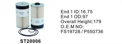Фильтр топливный ST20006 STAL ST20006 STAL