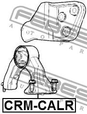 Опора двигателя CRM-CALR CRM-CALR FEBEST