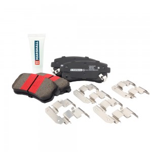 Торм. колодки дисковые задн. PLUS Hyundai Creta 16- !с отв. под пружины M2624321 M2624321P MARSHALL