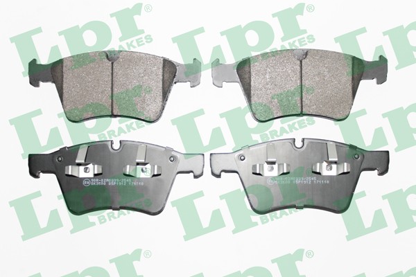 Колодки тормозные дисковые 05P1912 05P1912 LPR