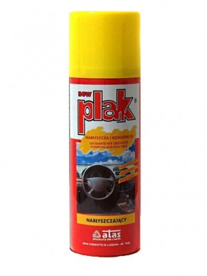 Полироль пластика глянцевый 200мл лимон аэрозоль PLAK 5100 PLAK