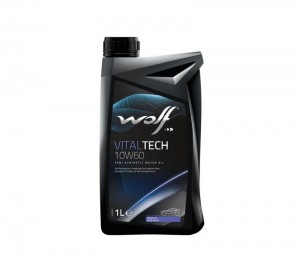 WOLF VITALTECH 10W60 1L ПОЛУСИНТЕТИКА ACEA A3/B4-08 API SN/CF VW 501 01 VW 505 0 8314827 WOLF
