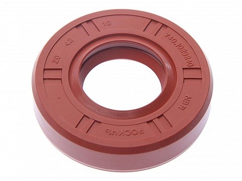 Сальник КАМАЗ корпуса привода ТНВД 2.2-20х42х10 РОСИЧЪ 740.1029240 ROSICH