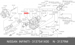 САЛЬНИК 31375-41X00 3137541X00 NISSAN