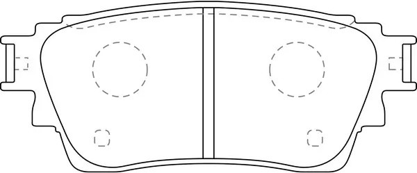 Колодки дисковые Outlander 12- BP23015 BP23015 SB NAGAMOCHI