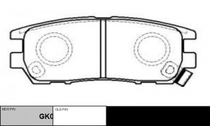MITSUBISHI PAJERO/MONTERO (V1, V2, V3, V4) (1991-1 GK0604 CTR