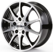 Dezent TI dark 16.0 / 6.5J PCD 5x108.00 ET 50.00 ЦО 70.10 Литой / Черный с полир TTIZHBP50 DEZENT