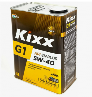 Масло моторное KIXX G1 SP 5W40 синт.4л L215444TE1 KIXX