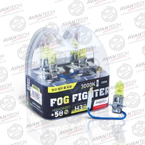 Лампа высокотемпературная Avantech H3 12V 55W (100W) 3000K, комплект 2 шт. AB3003 AVANTECH