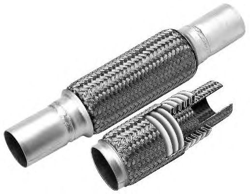 Гофра глушителя 63х252 в 3-ой оплетке BOSAL 265-341 BOSAL