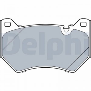 LP3529 колодки тормозные передние!\ Audi Q5, 16> LP3529 DELPHI