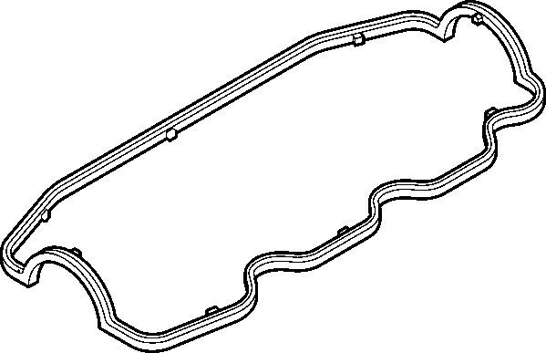 прокладка клапанной крышки! (x2)\ Mitsubishi Galant/Pajero 3.0 88> 575.510 ELRING