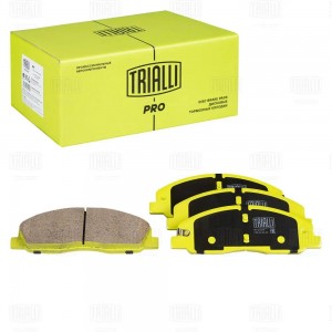 Колодки торм. для а/м ГАЗель Next (13-) диск. перед. (керам.) (PF 972CR) PRO PF972CR TRIALLI