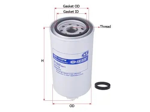 Фильтр топливный Sure Filter SFR1212FW SFR1212FW SURE FILTER
