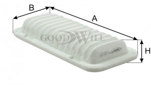 Фильтр воздушный AG303ECO AG 303 ECO GOODWILL