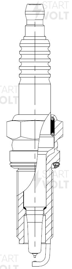 Свеча зажигания для а/м Hyundai Creta (16-)/ix35 (13-)/Kia Sportage (15-) 2.0i I VSP 0804 START VOLT
