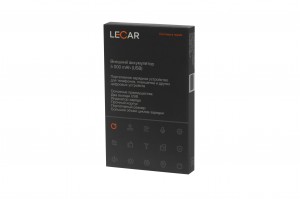 Внешний аккумулятор, 5 000mAh , USB LECAR000013506 LECAR