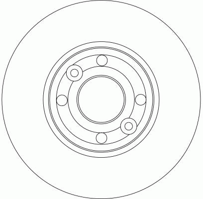 NISSAN/RENAULT/LADA 260 мм DF4364 TRW