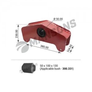 Балансир рессор. подвески BPW 115мм 300207 MANSONS