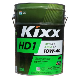 Масло моторное KIXX HD1 API CI-4/SL 10W40 синт.20л L2061P20E1 KIXX