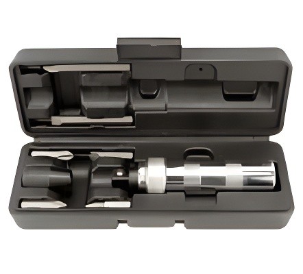 Отвертка ударная ( 6 предметов) "АвтоDело" (хром, футляр) 40002 AVTO DELO