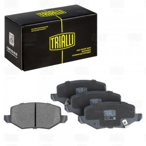 Колодки торм. для а/м Haval Jolion (20-) диск. зад. 2WD (PF 2205) PF 2205 TRIALLI