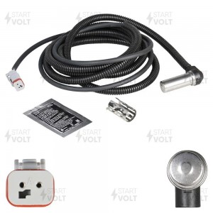 Датчик ABS для а/м Scania 5 (P/G/R/T-series) (04-) угловой 3050мм (VS-ABS 2110) VSABS2110 START VOLT