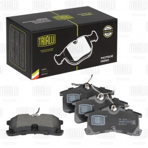Колодки торм. Toyota Avensis (97-) диск. зад. (PF 1916) PF1916 TRIALLI