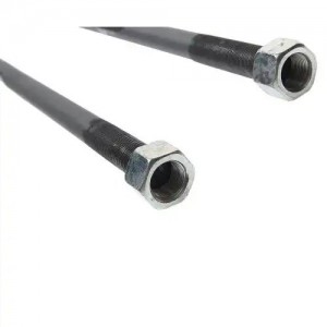 Стремянка КАМАЗ,МАЗ,ЗИЛ,СЗАП рессоры задней L=520мм;М22х1.5мм узкой кованая в сб 29017027 MEGA POWER