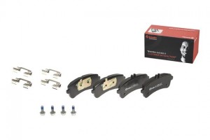 P50132 колодки дисковые задние!\ MB W222/С217 4.7/6.0i 13> P50132 BREMBO