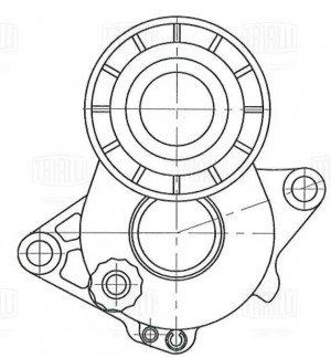 Ролик привод. ремня для а/м Mercedes Sprinter (06-) 2.1d [OM651] (с натяж. мех.) CM 5821 TRIALLI