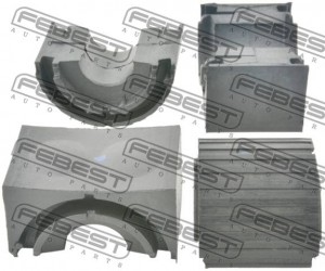Втулка стабилизатора AUDI S3 переднего комплект FEBEST ADSB-8PF-KIT FEBEST