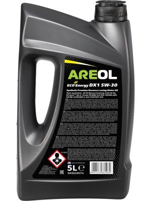 AREOL ECO Energy DX1 5W30 (5L) масло моторное! синAPI SQ RC, ILSAC GF-7A, Dexos1 5W30AR074 AREOL