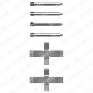 ремк-т торм.колодок пер.\ MB W202/W210/W124/R170 all 85-04 LX0070 DELPHI