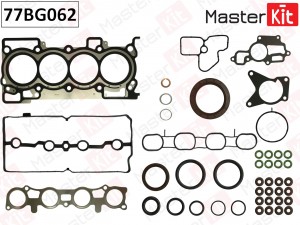 Комплект прокладок ДВС Nissan TIIDA, QASHQAI 1.8-2.0 (MR20DE) 06- 77BG062 77BG062 MASTER KIT