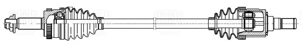 Привод для а/м Hyundai Creta (15-) 4WD (зад. прав.) (AR 0828) AR 0828 TRIALLI