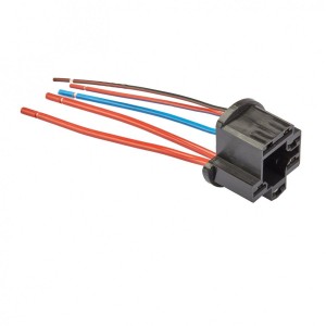 Разъем к выключателю (замку) зажигания ВАЗ 2104, 2105, 2106, 2107, с проводами ( LECAR010890703 LECAR