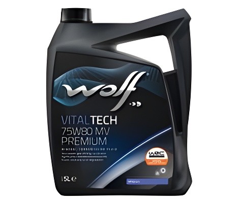 WOLF VITALTECH 75W80 MV PREMIUM 5L FORD WSS-M2C200-D2 MB 235.10 PSA B71 2330 VW  1048401 WOLF