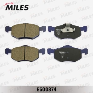 Колодки тормозные передние (Смесь CERAMIC серия PRO) FORD MAVERICK 03/MAZDA TRIB E500374 MILES