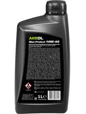 AREOL Max Protect 10W40 (1L) масло моторн.! полусинтACEA A3/B4,API SL/CF,MB 229. 10W40AR002 AREOL