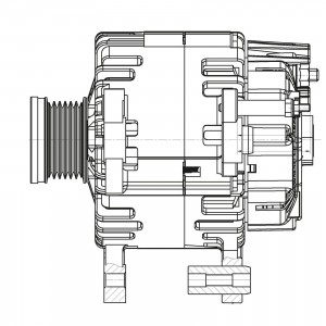 Генератор 110A LG1728 START VOLT
