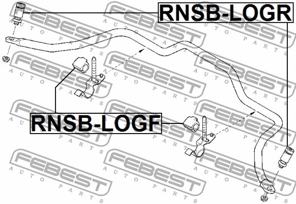 RENAULT LOGAN RNSB-LOGR FEBEST