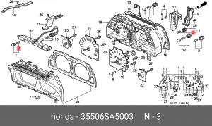 Лампочка 35506SA5003 35506SA5003 HONDA