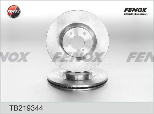 Диск тормозной передний Nissan Murano I/II, 3.5 - 2.5D, 07- TB219344 TB219344 FENOX