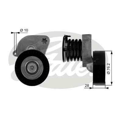 Натяжной ролик привода вспомогательных агрегатов DriveAlign® T38346 GATES