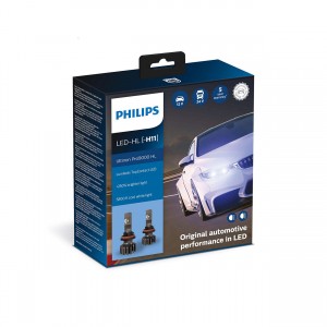 PHILIPS LED H11 +250% 5800K Ultinon Pro9000 2шт. 11362U90CWX2 PHILIPS