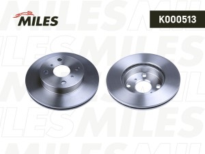 Диск тормозной передний TOYOTA COROLLA 1.3-1.8 87-97 (TRW DF1423) K000513 K000513 MILES